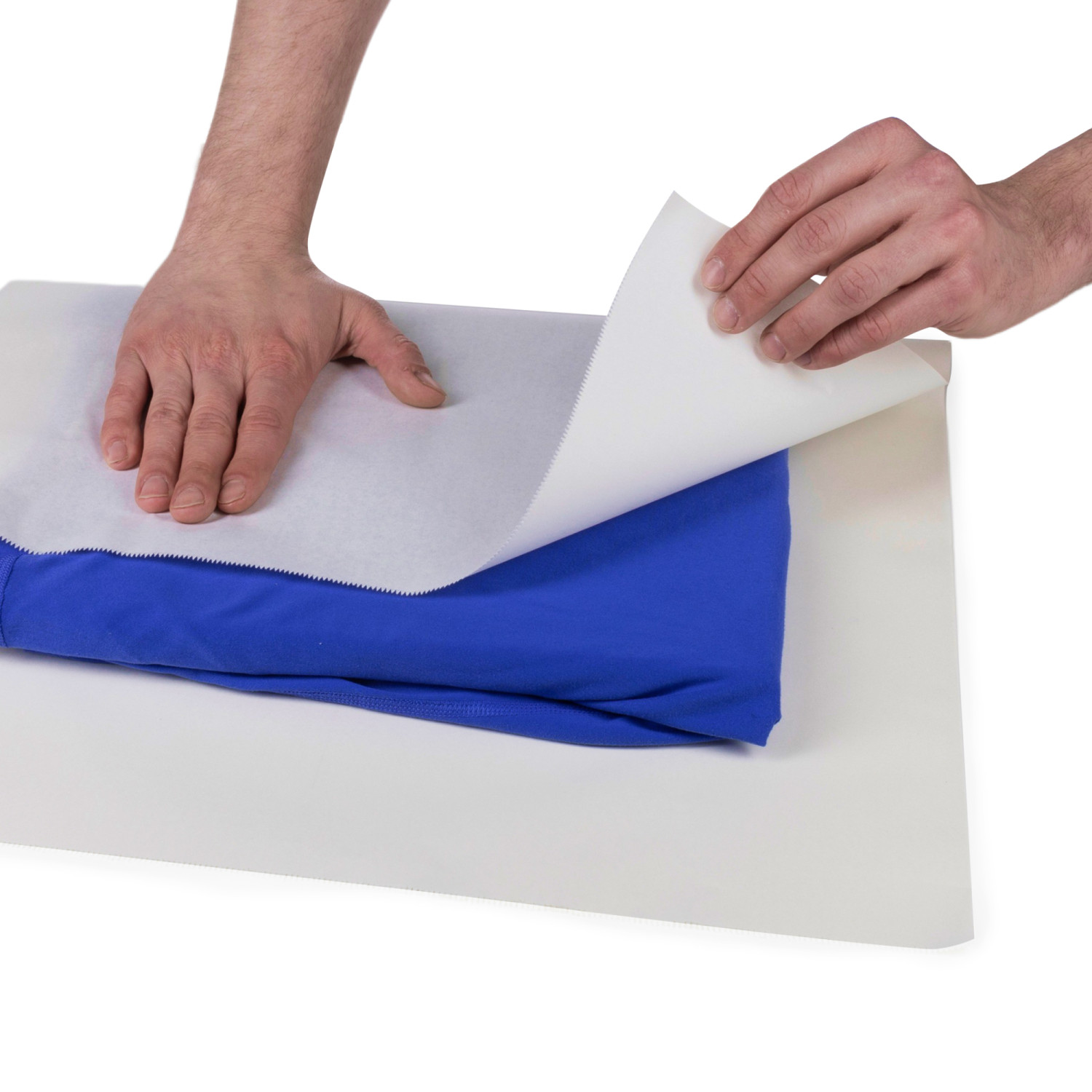 18" x 1800' SatinPack™ Tissue Paper Roll, 20lbs., French Vanilla 4